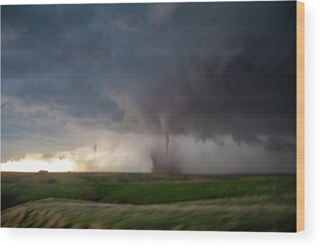 Nebraskasc Wood Print featuring the photograph Chasing Naders in Nebraska 026 by Dale Kaminski