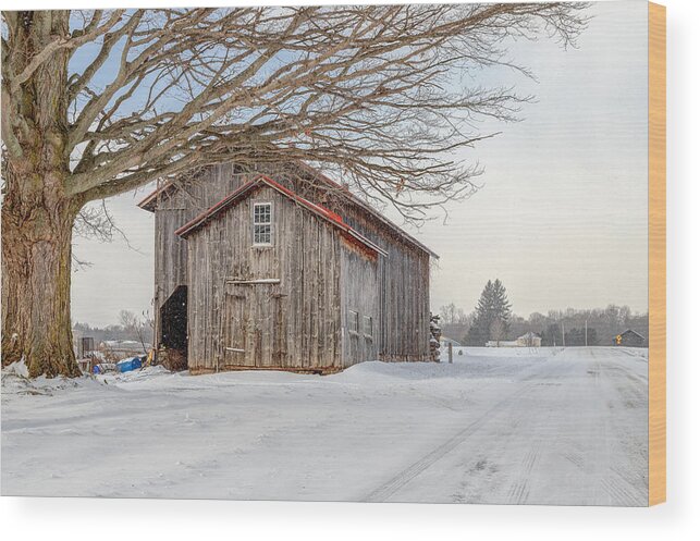 Barn Wood Print featuring the photograph Country Brown by Rod Best