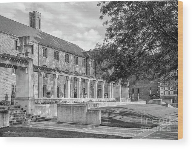 Cranbrook Wood Print featuring the photograph Cranbrook Academy of Art by University Icons