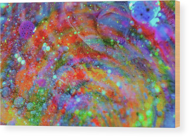 Liquid Wood Print featuring the photograph Everlasting Gobstopper by Gary Kochel
