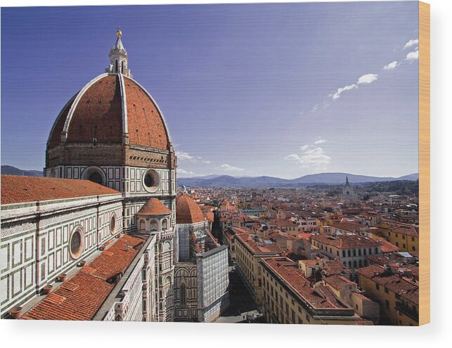 Viewpoint Wood Print featuring the photograph Florence Cityscape by Wldavies