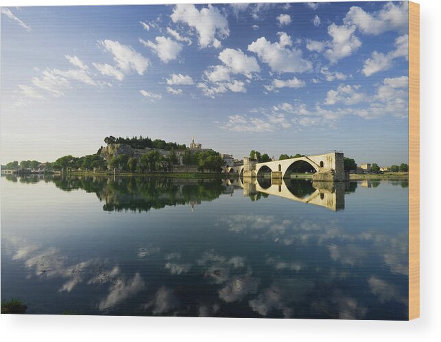 2005 Wood Print featuring the photograph France, Provence, Avignon, Palais Des by Travelpix Ltd