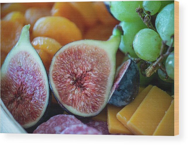 Fruit Wood Print featuring the photograph Fruit Plate by Matt Swinden