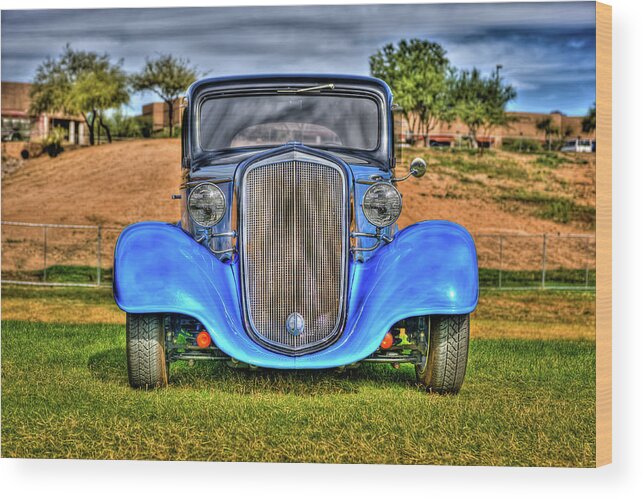 Arizona Wood Print featuring the photograph Hot Rod 1004 by Kenneth Johnson