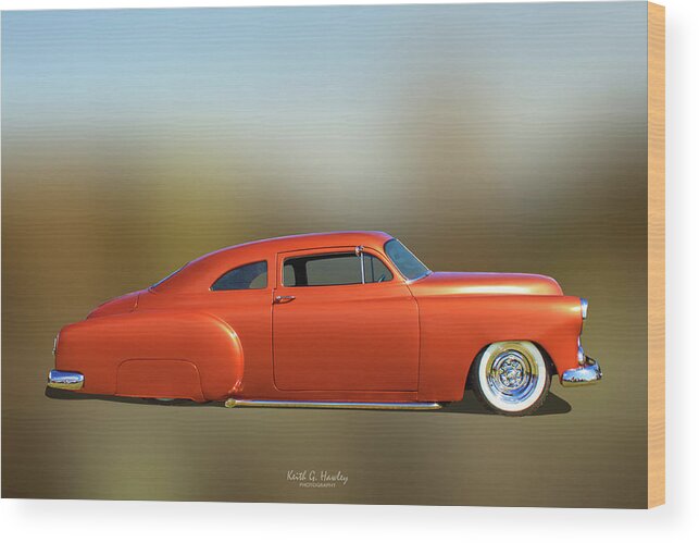 Car Wood Print featuring the photograph How Low Can You Go? by Keith Hawley