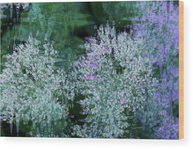 Impressionism Wood Print featuring the photograph Impressions For Monet by Terri Harper