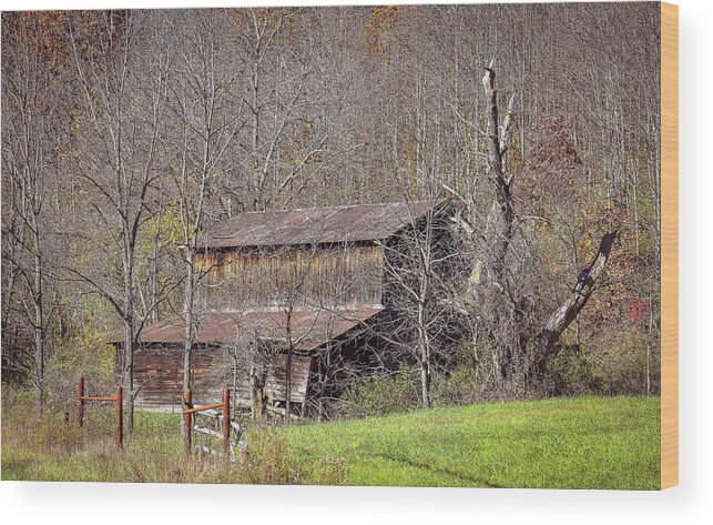 Barn Wood Print featuring the photograph Kimbolton Barn by Michelle Wittensoldner