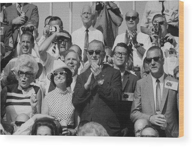 Lady Bird Wood Print featuring the photograph Launch Of Apollo 11 by John Olson