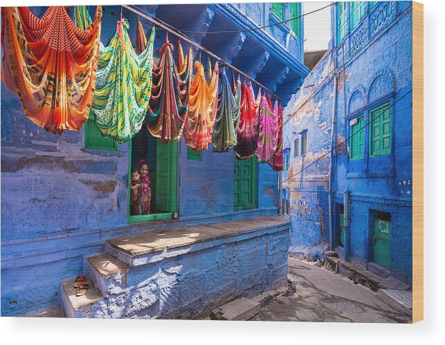 Color Wood Print featuring the photograph Lockdown Where You Are by Saurabh Sirohiya