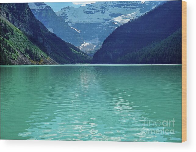 Canada Wood Print featuring the photograph Magic at Lake Louise by Susan Rydberg
