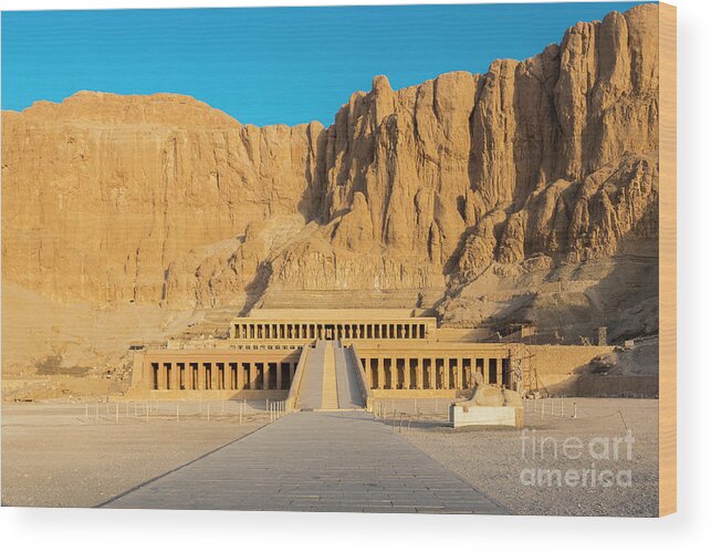 Egypt Wood Print featuring the photograph Morning Time At Valley Of The Kings by Tanatat Pongphibool ,thailand