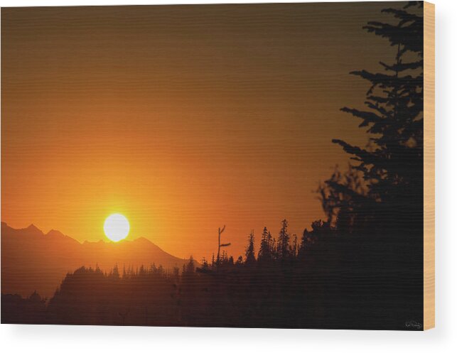 Deebrowningphotography.com Wood Print featuring the photograph New Day Rising by Dee Browning