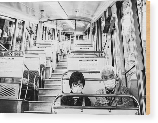  Wood Print featuring the photograph On The Way To Koyasan by Marco Tagliarino