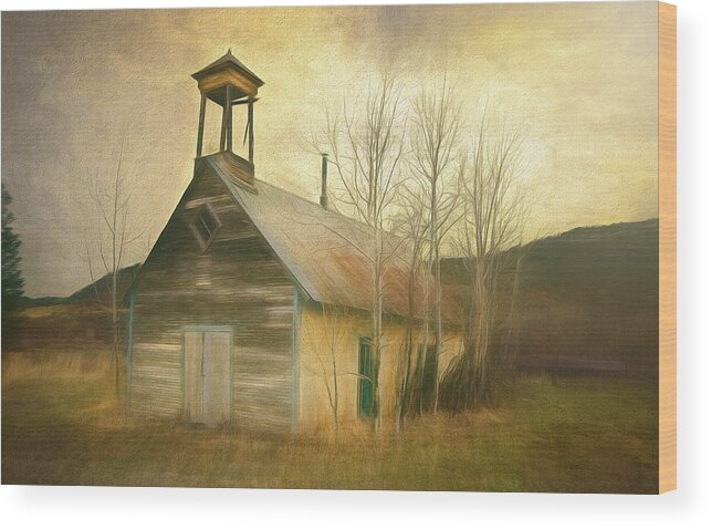 Church Wood Print featuring the photograph Our Lady of Mount Carmel by Debra Boucher