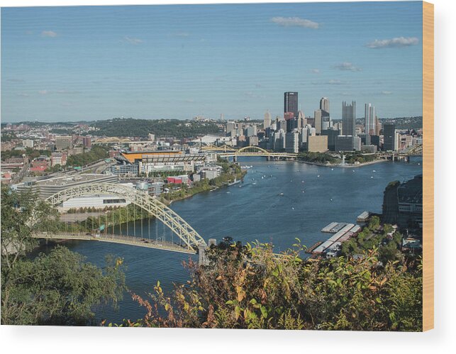 Pittsburgh 17 1 Wood Print featuring the photograph Pittsburgh 17 1 by Robert Michaud