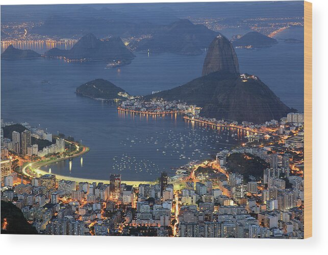 Outdoors Wood Print featuring the photograph Rio De Janeiro, Brazil by Jumper
