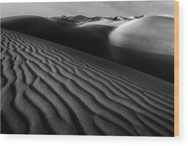 Landscape Wood Print featuring the photograph Sands by Mohammadreza Momeni