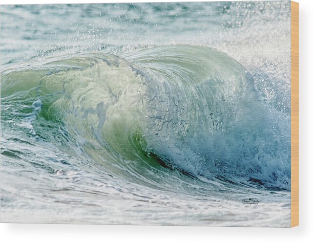 Surf Wood Print featuring the photograph Soul Surfer #05W05 by Susan Yerry