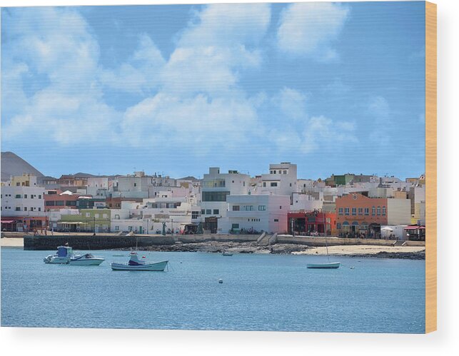 Fuerteventura Wood Print featuring the photograph Spain, Canary Islands, Fuerteventura by Manchan
