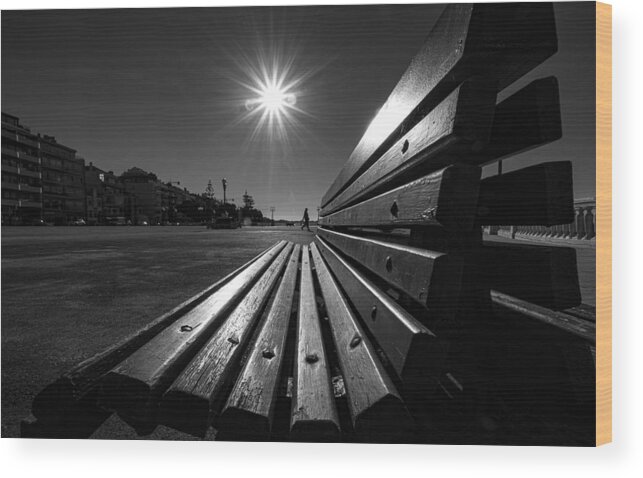 Street Wood Print featuring the photograph Stay Away by Paulo Gomes