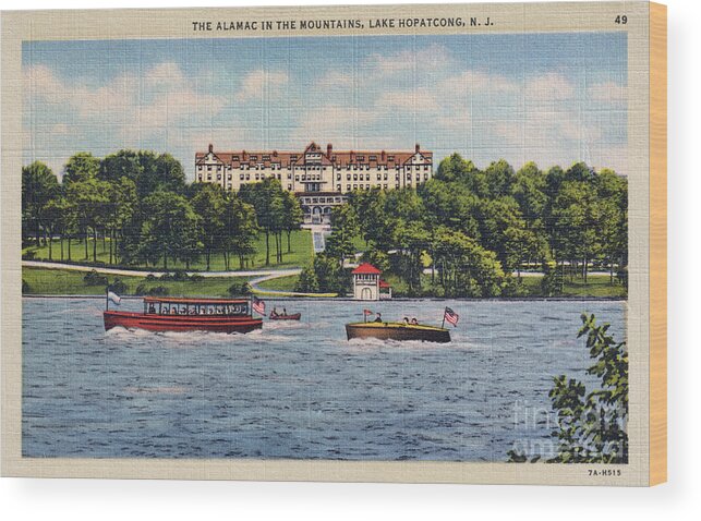 Lake Wood Print featuring the photograph The Alamac or Breslin Hotel by Mark Miller