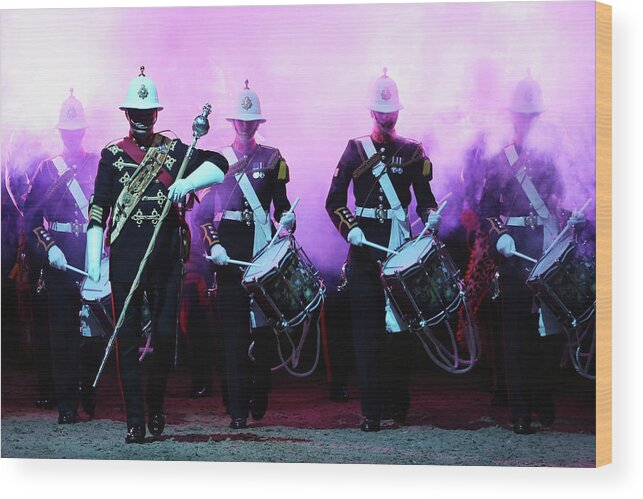 People Wood Print featuring the photograph The Dress Rehearsal Of 2012 British by Dan Kitwood