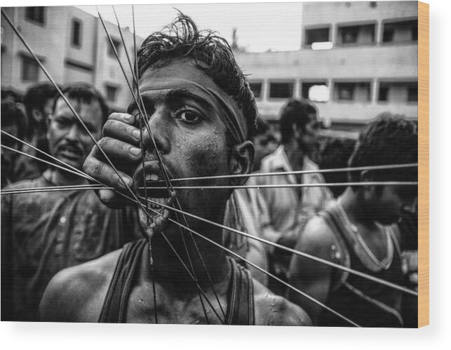 People Wood Print featuring the photograph The Eye Of Faith by Debarshi Mukherjee