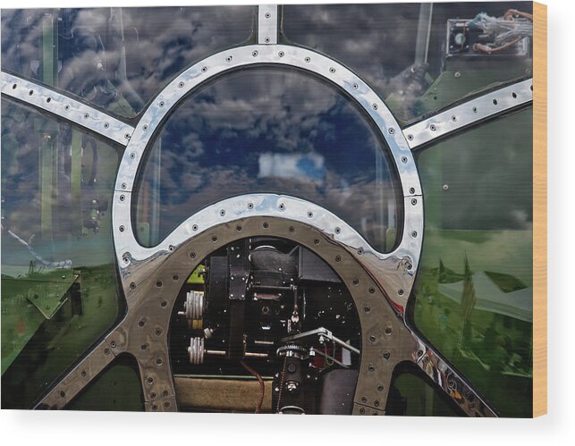 Aircraft Wood Print featuring the photograph The Nose by Bill Chizek