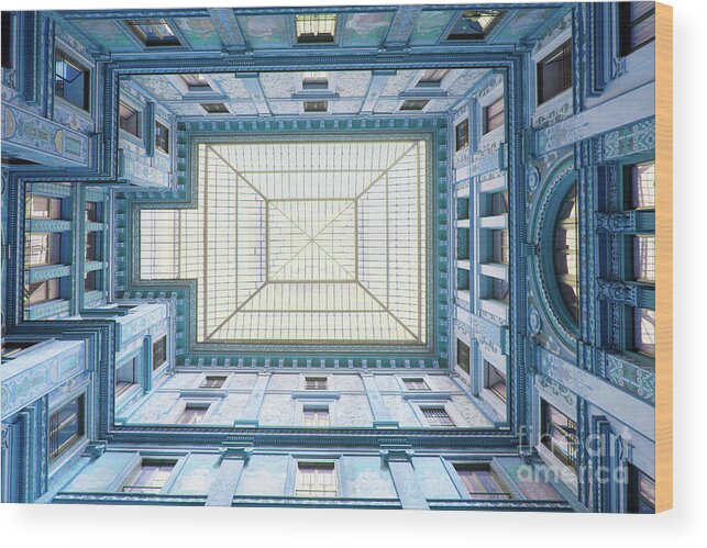Ceiling Wood Print featuring the photograph Vatican City,state Of The Vatican City by Andrew Steele