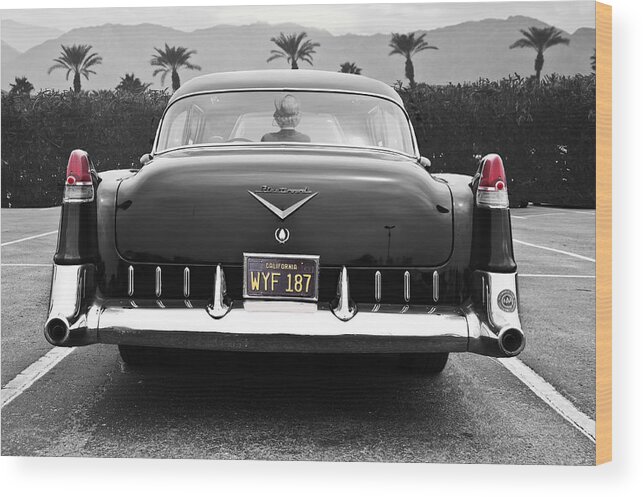 Cadillac Wood Print featuring the photograph Vintage Cadillac Fleetwood by Larry Butterworth