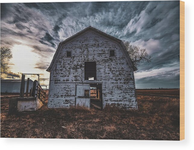 Weld County Wood Print featuring the photograph Weld County Barn by Christopher Thomas