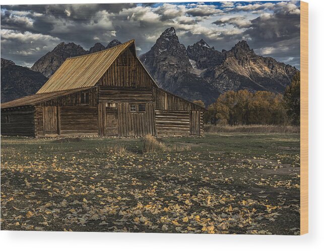 Grand Wood Print featuring the photograph Westward Home by James H Egbert