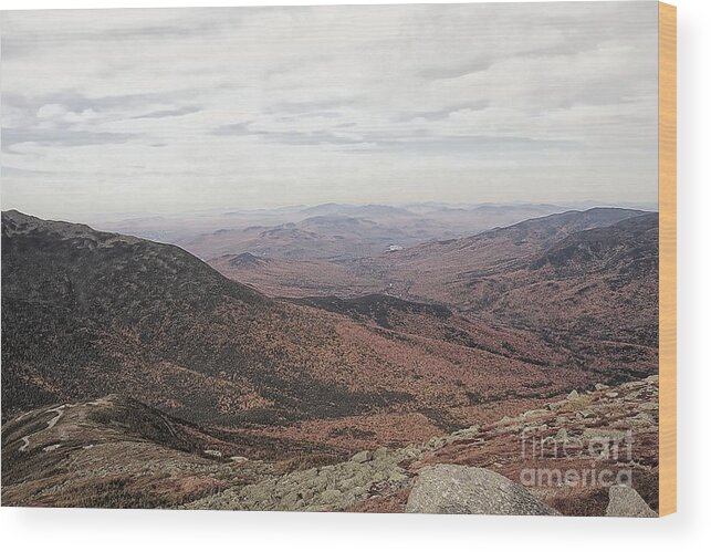 Marcia Lee Jones Wood Print featuring the photograph White Mountain Series #3 by Marcia Lee Jones
