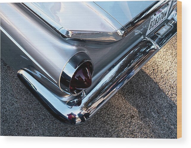 59 Buick Wood Print featuring the photograph 59 Buick #1 by Peyton Vaughn