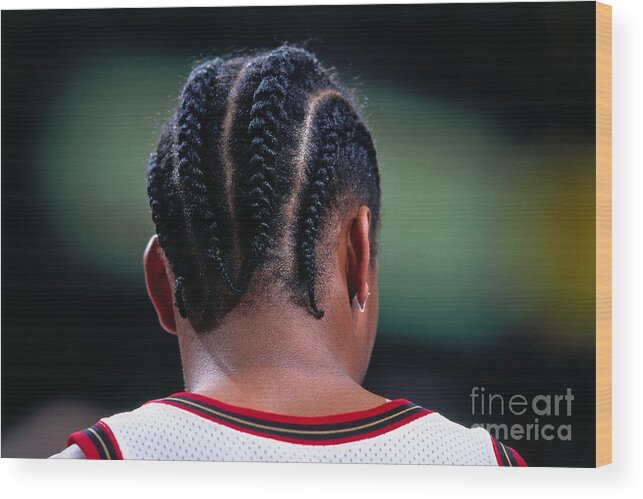 Allen Iverson Wood Print by Nathaniel S. Butler - NBA Photo Store