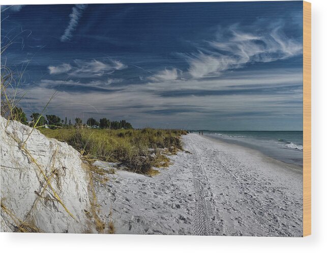 Anna Maria Island Wood Print featuring the photograph Bean Point by ARTtography by David Bruce Kawchak