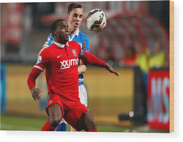 People Wood Print featuring the photograph Dutch Cup - FC Twente v PEC Zwolle #1 by VI-Images