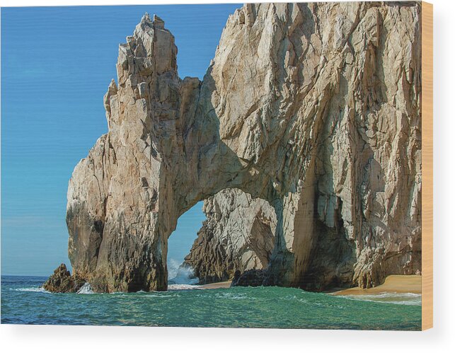 Los Cabos Wood Print featuring the photograph El Arco #1 by Sebastian Musial