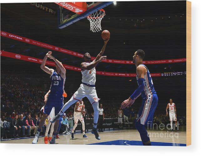 Emmanuel Mudiay Wood Print featuring the photograph Emmanuel Mudiay #1 by Jesse D. Garrabrant