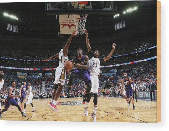 Eric Bledsoe Wood Print featuring the photograph Eric Bledsoe by Layne Murdoch