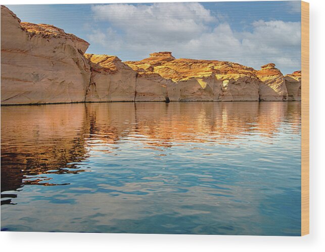 Arizona Wood Print featuring the photograph Glen Canyon by Jerry Cahill