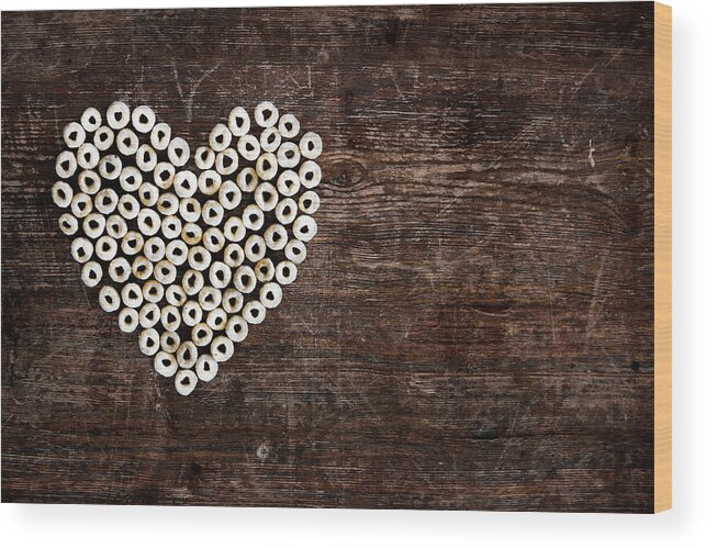 Heart Wood Print featuring the photograph Heart Me #1 by Carmen Kern