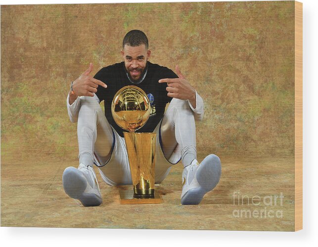 Javale Mcgee Wood Print featuring the photograph Javale Mcgee by Jesse D. Garrabrant