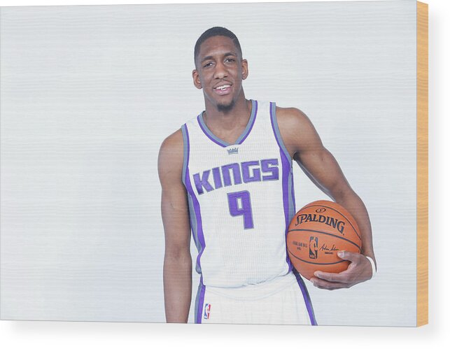 Langston Galloway Wood Print featuring the photograph Langston Galloway by Rocky Widner