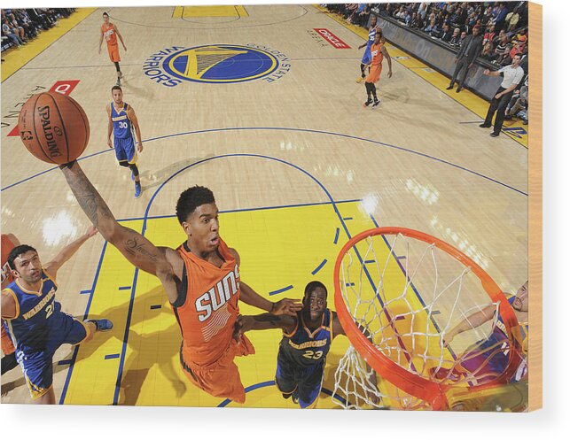Marquese Chriss Wood Print featuring the photograph Marquese Chriss #1 by Noah Graham