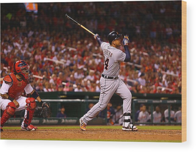 People Wood Print featuring the photograph Miguel Cabrera by Dilip Vishwanat