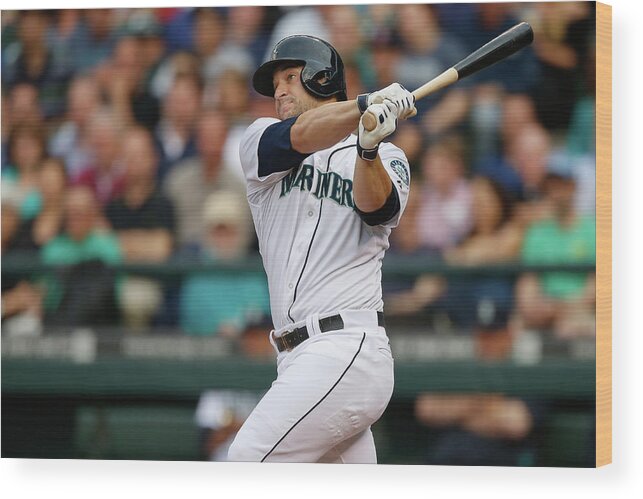 Second Inning Wood Print featuring the photograph Mike Zunino by Otto Greule Jr