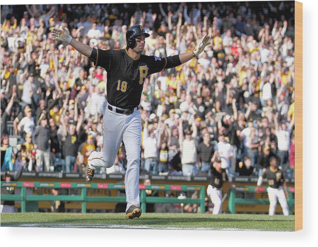 Professional Sport Wood Print featuring the photograph Neil Walker by Justin K. Aller
