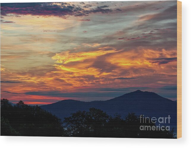  Wood Print featuring the photograph Scenic Overlook 15 #1 by Phil Perkins