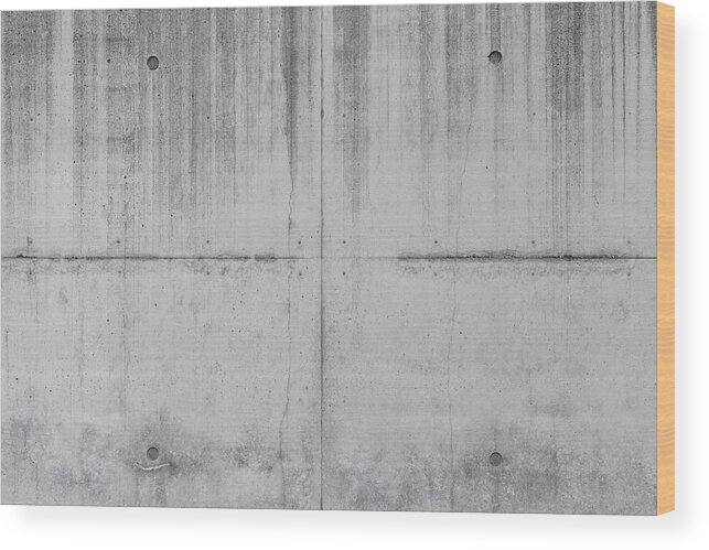 Weathered Wood Print featuring the photograph Texture Of A Stone Wall #1 by R.Tsubin
